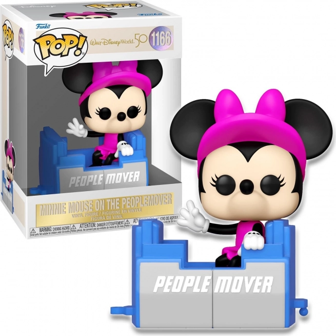 Funko Pop! Disney WDW50 People Mover Minnie Mouse în vagon