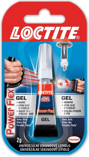 Adeziv instant LOCTITE Super Bond Power Flex Gel 2 g