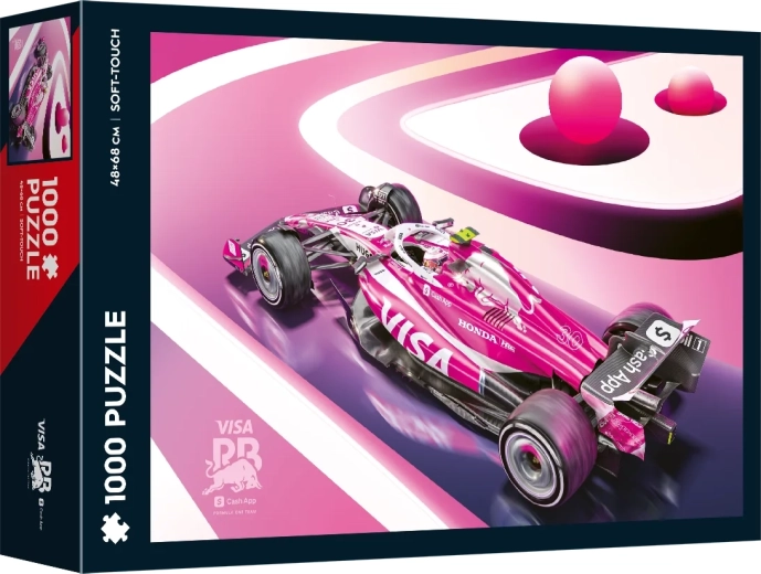 Puzzle 1000 piese Soft Touch – Automobilist: Visa Cash App Racing Bulls Miami Livery