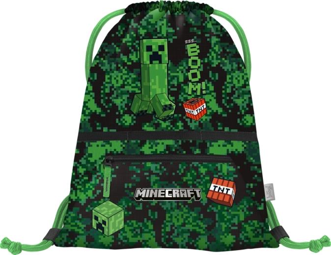 BAAGL Săculeț cu buzunar Minecraft Boom