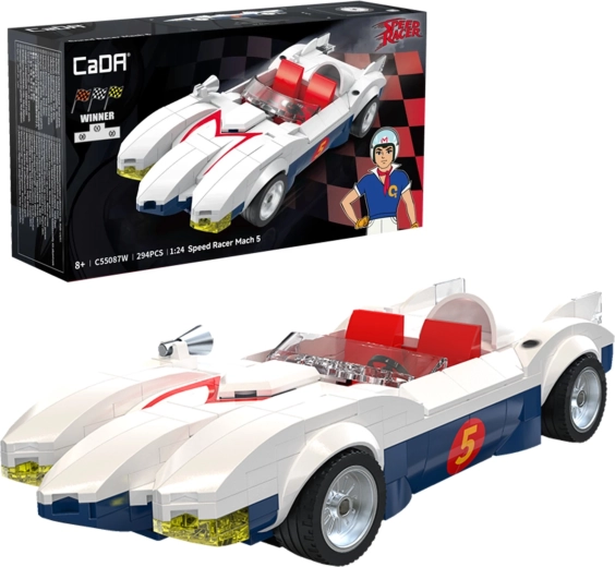 Set de construcție CaDA Speed Racer Mach 5