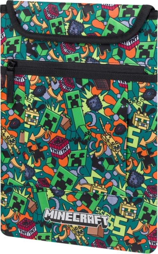 Husă pentru laptop Baagl Minecraft Chaos 15″