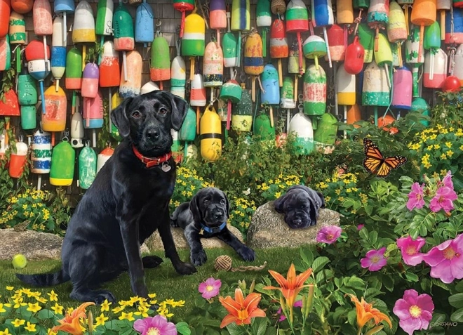 Puzzle COBBLE HILL Băieți cumsecade 500 piese