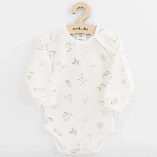 Body pentru bebeluși din bumbac cu mânecă lungă New Baby Zoe 68 (4–6 luni)