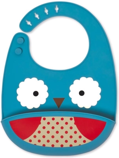 Skip Hop Zoo bavetă din silicon pentru copii 6 luni+