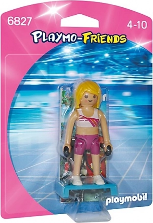 Figurină antrenoare fitness Playmobil