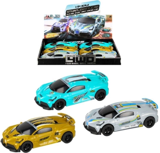 Mașinuță de curse drift cu inerție – 3 culori