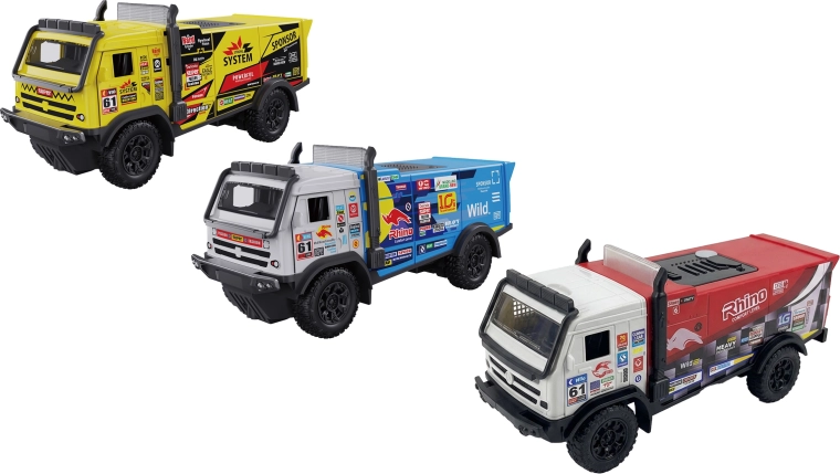 Camion de curse cu efecte luminoase și sonore, 22 cm - 1 bucată