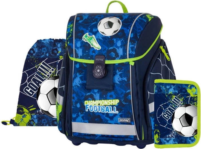 Set școlar 3 piese Premium Light fotbal OXYBAG
