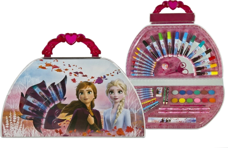 Disney Frozen 2 trusă de pictură în valiză, 51 de piese