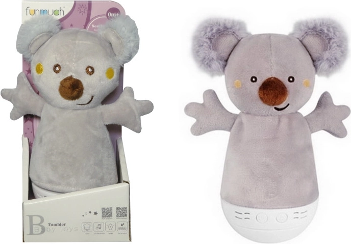 Jucărie balans koala cu melodii și veioză