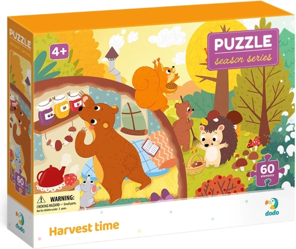 Puzzle DODO Anotimpuri: timpul recoltei, 60 piese