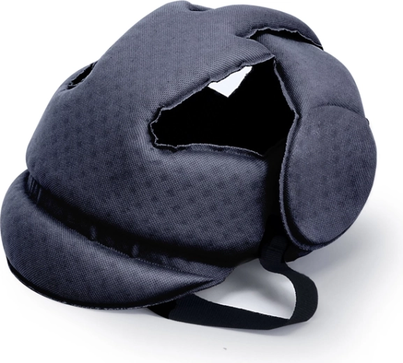 OK Baby cască de protecție pentru mers de-a bușilea No Shock 8–18 luni, 44–52 cm, albastră