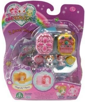 JewelPet set cu 2 figurine drăgălașe
