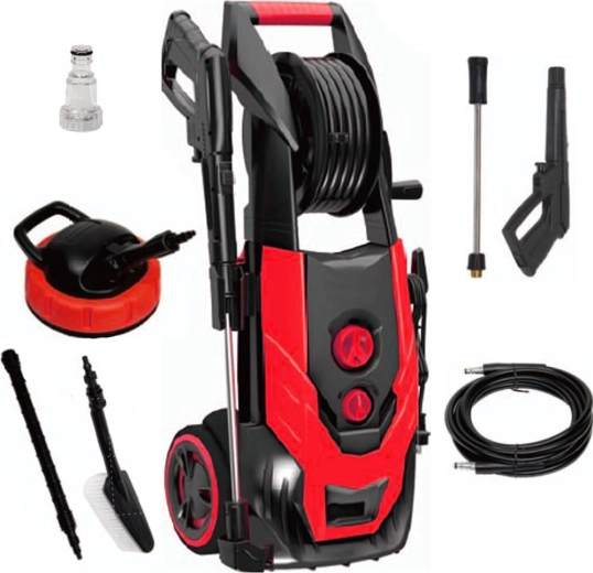 MalTec mașină de spălat cu presiune cu motor inducție și reglare a puterii