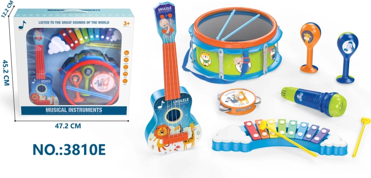 Set mare de instrumente muzicale pentru copii