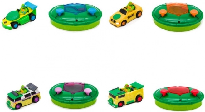 Mașină cu telecomandă Țestoasele Ninja