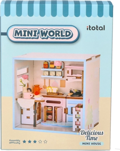 Mini World DIY bucătărie miniaturală de asamblat