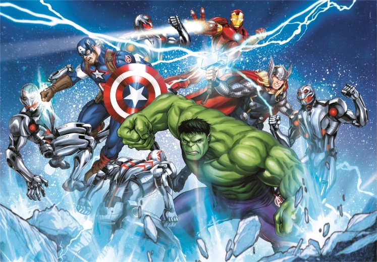 CLEMENTONI Puzzle Marvel: Avengers 104 piese