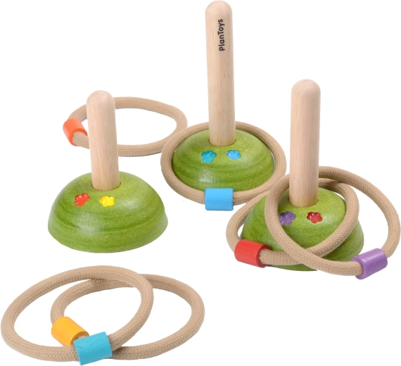 PlanToys aruncarea inelelor – pajiște
