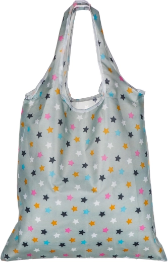 Geantă de cumpărături pliabilă cu model de stele 59 × 37 cm