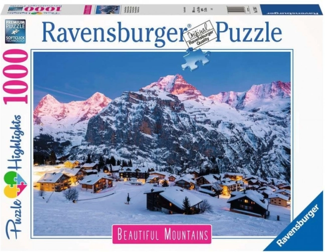 Puzzle Ravensburger Müren din Oberlandul Bernez 1000 piese