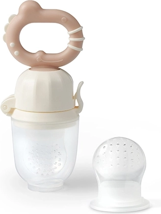 Muşcător pentru servirea alimentelor BABYONO Dino, bej, de la 6 luni