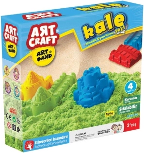 Art Craft nisip kinetic set castel 500 g