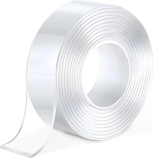 Bandă nano adezivă extra puternică, cu două fețe, 300 × 3 × 0,2 cm
