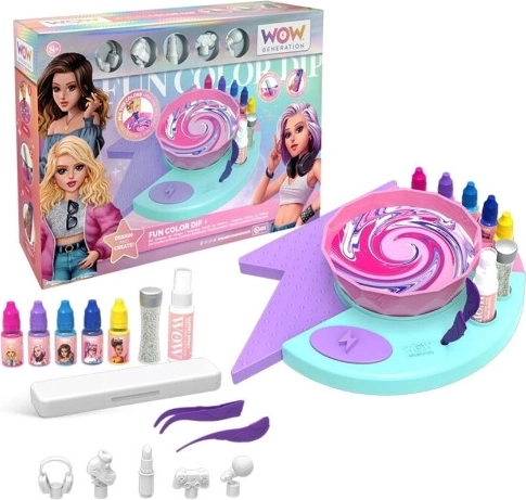 Kids Euroswan WoW Generation Hydro Dip Studio – set creativ cu accesorii