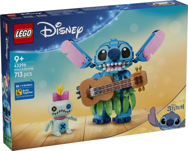 Set de construcție LEGO Disney Stitch și Scrump