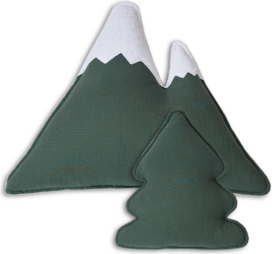 Perne din muselină Funnababy ivy green (2 buc.)