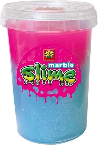 SES Creative slime marmorată albastru-roz 200 g