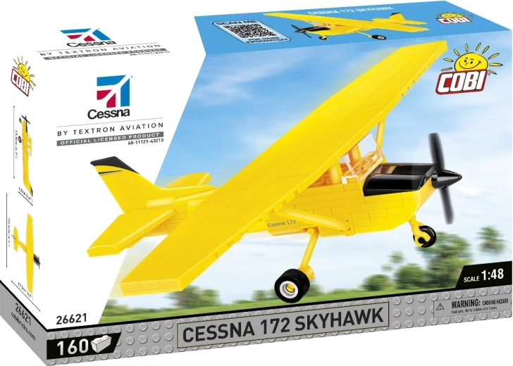 Cessna 172 Skyhawk kit galben