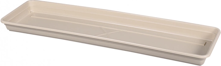 Tavă de scurgere pentru jardinieră LOBELIA MODERN 50 cm maro deschis