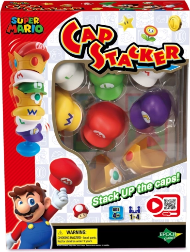 Super Mario Cap Stacker – joc de echilibru pentru familie
