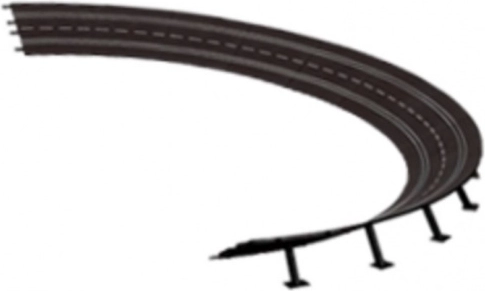 Viraj înclinat 4/15° pentru pistele auto CARRERA EVOLUTION, DIGITAL 132 și DIGITAL 124