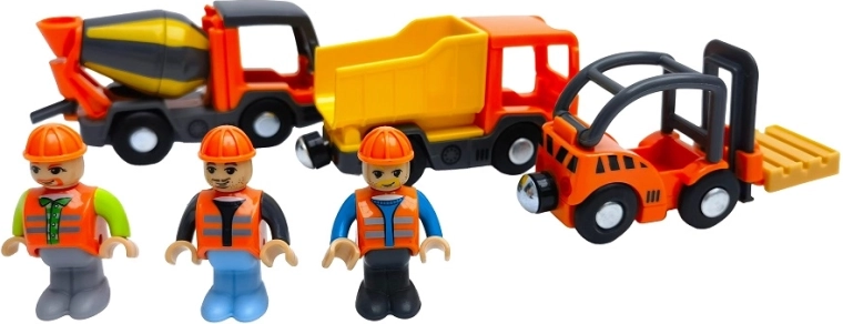 2Kids Toys set de vehicule de construcție cu figurine