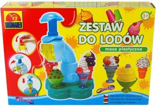 Plastilină – set pentru prepararea înghețatei