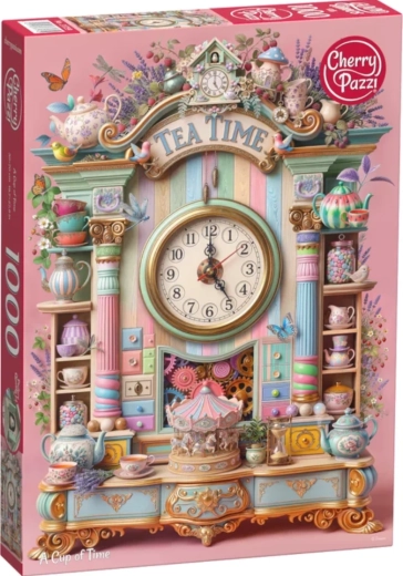 Puzzle Cherry Pazzi Ceașca timpului, 1000 de piese