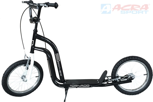 Trotinetă Brother Tornado 16"/16" neagră