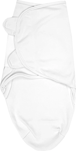 EKO scutec tip înfășat din bumbac Ulitka White 3–6 kg
