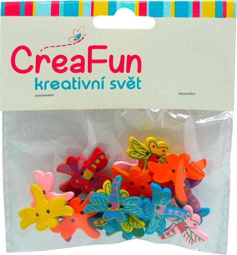 Blocuri de inserție Libelulă 20 buc 2,6 × 2 cm