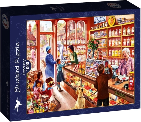 Puzzle Bluebird Cofetăria din sat – 1000 de piese