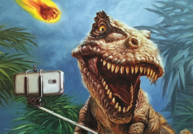 Puzzle Dino Selfie 100 de piese
