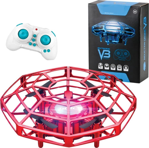 Mini dronă UFO V3 cu efecte luminoase