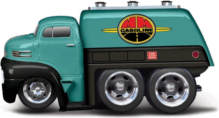 Maisto Work Rigs 1950 Ford COE camion cisternă
