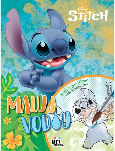 Caiet de colorat cu apă A4 Lilo & Stitch