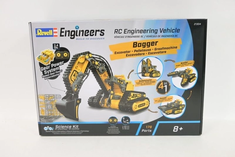 Revell RC vehicul pe șenile de inginerie 4 în 1 cu telecomandă