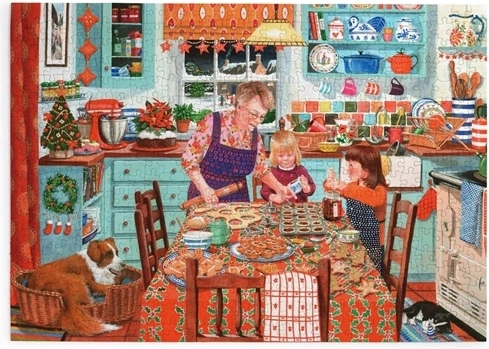 House of Puzzles Puzzle Coacere de Crăciun – 500 de piese mari